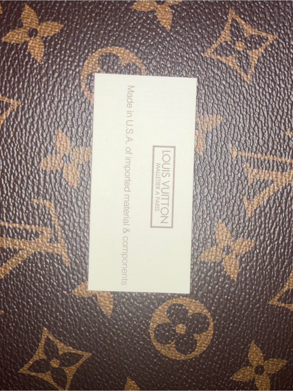 Louis Vuitton Brown Monogram Canvas Wristlet with Cherry Interior - Picture 7 of 7